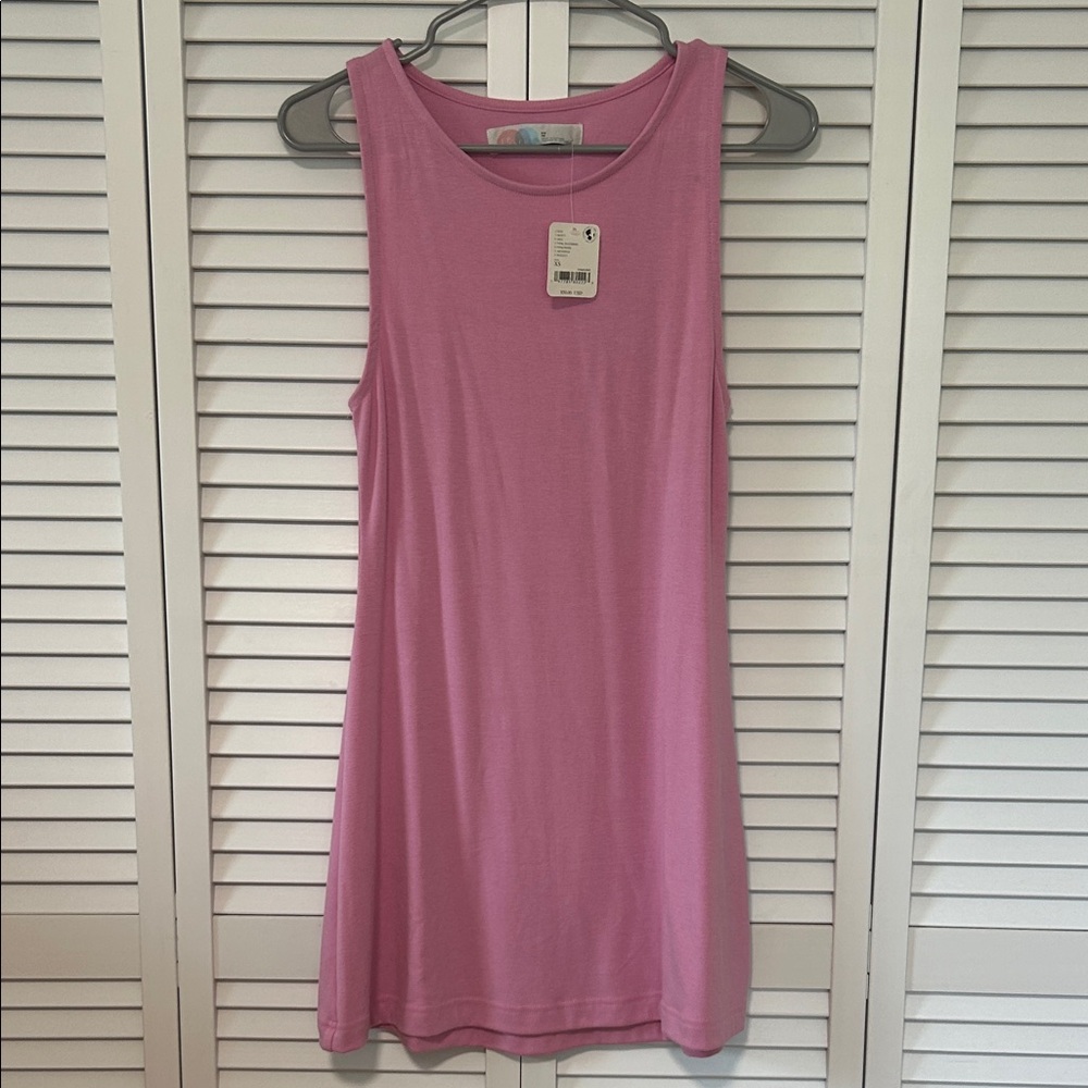 Free People Pink Mini Dress